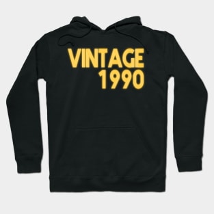 1990 Vintage birthyear Hoodie